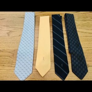 Hermès , Saint Laurent , and Vineyard Vines ties